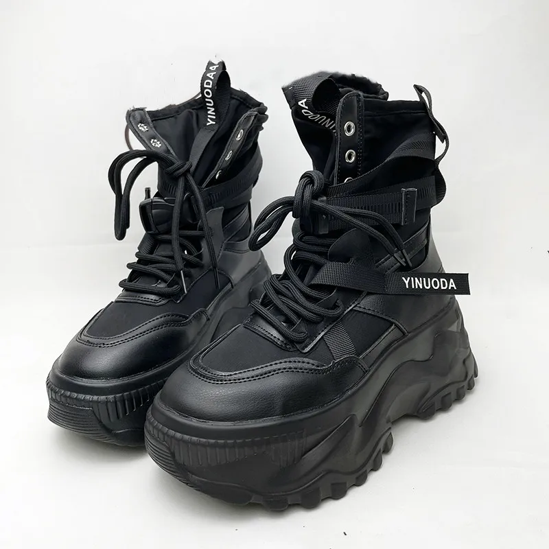 Autumn Winter Platform Boots W - Ethnic Modern Fashion review and price