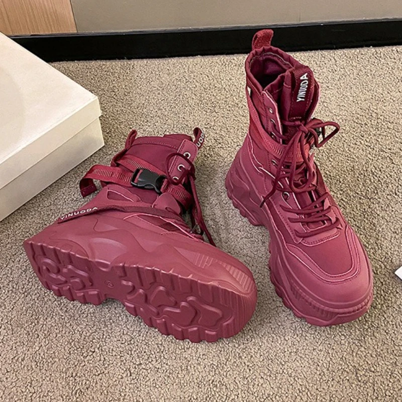 Autumn Winter Platform Boots W - Ethnic Modern Fashion review and price