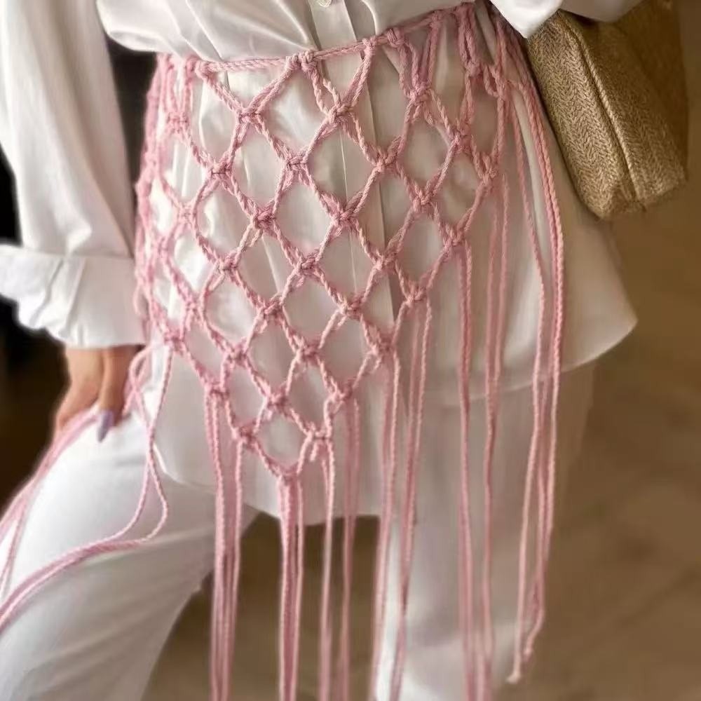 Fashion Bohemian Netted Fringe - Ethnic Fashion Design review and price