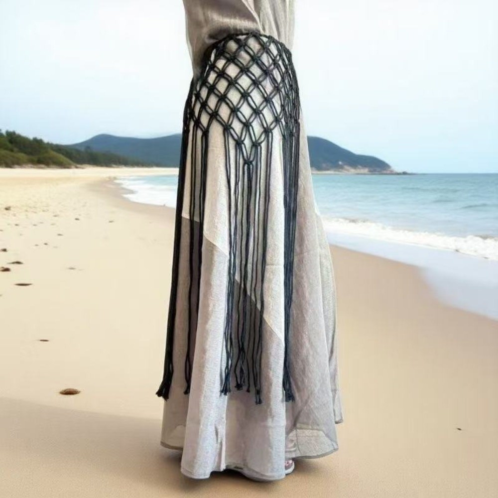 Fashion Bohemian Netted Fringe - Ethnic Fashion Design review and price