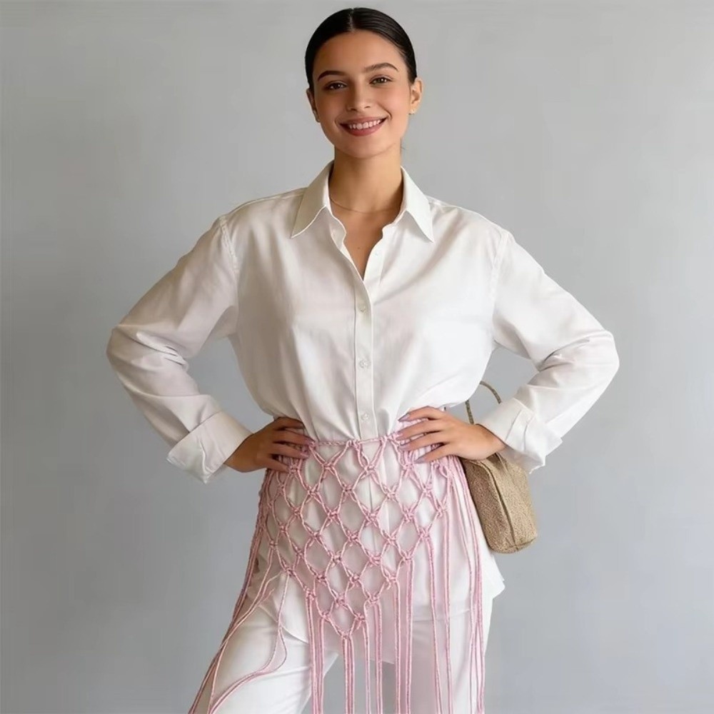Fashion Bohemian Netted Fringe - Ethnic Fashion Design review and price