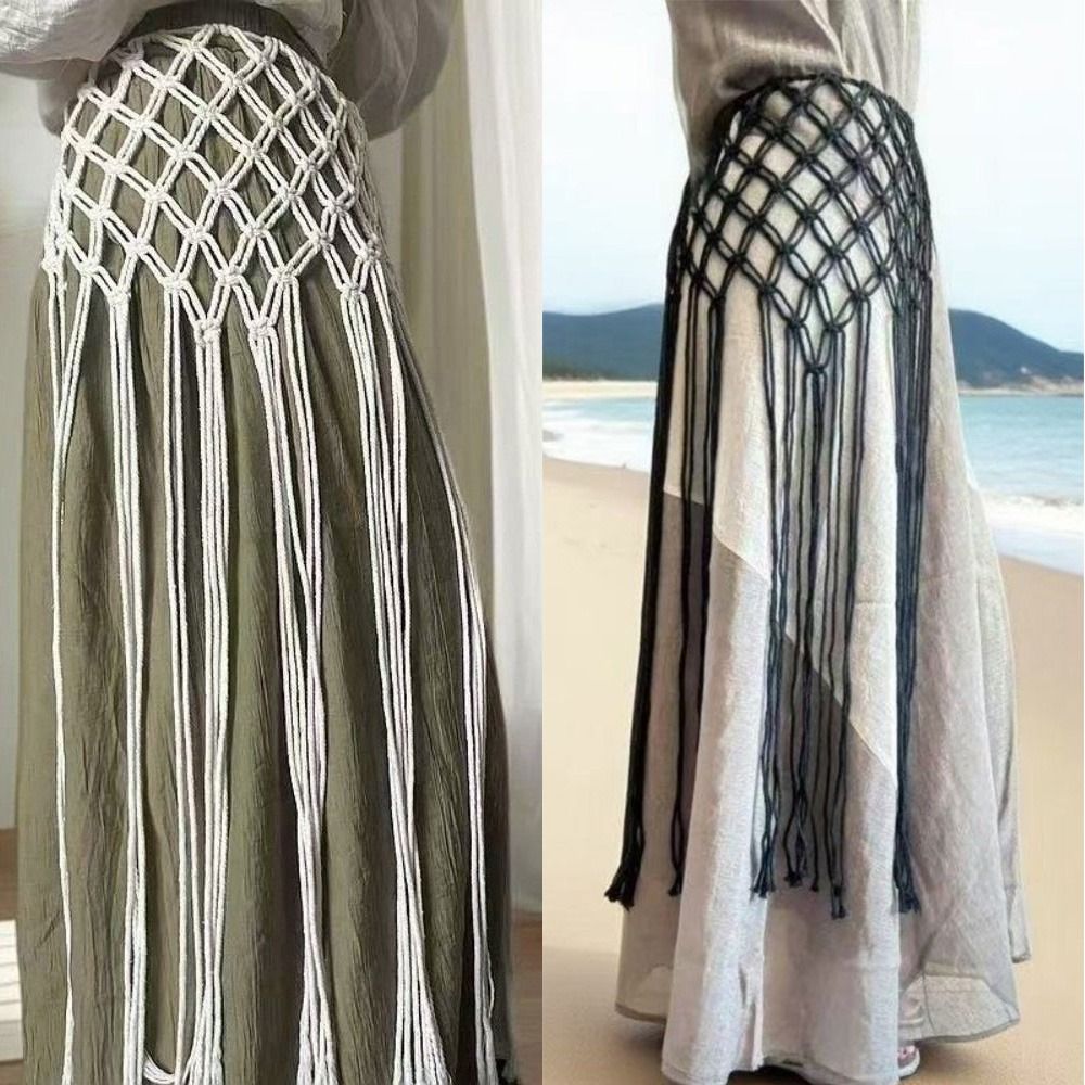 Fashion Bohemian Netted Fringe - Ethnic Fashion Design review and price