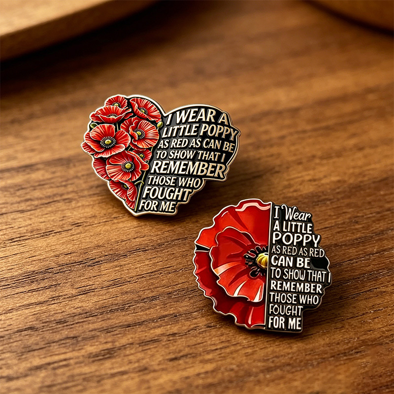 Creative Red Friday Brooch Mem - Ethnic Modern Fashion review and price