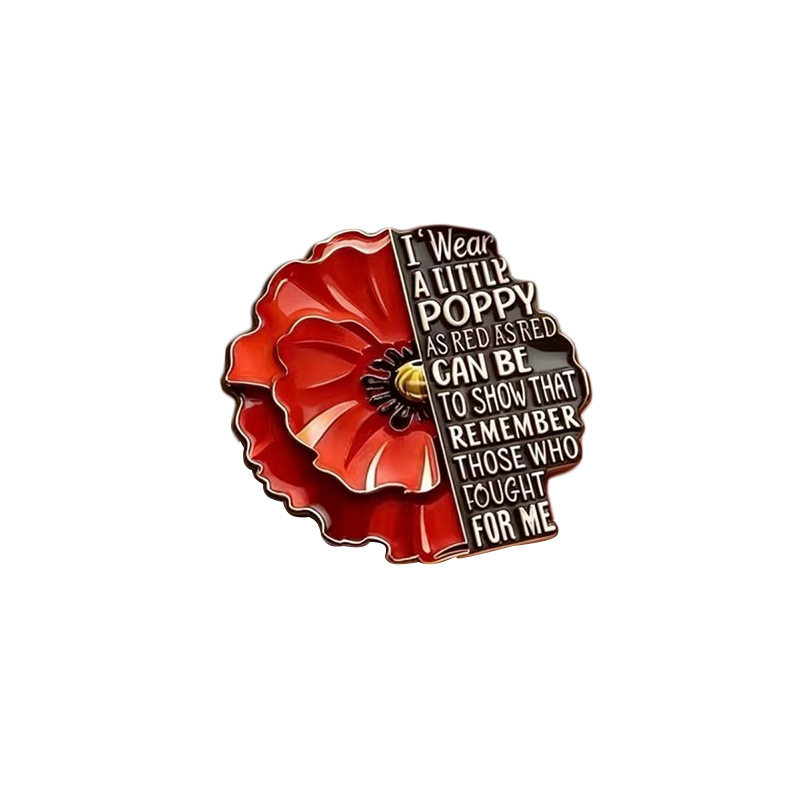 Creative Red Friday Brooch Mem - Ethnic Modern Fashion review and price